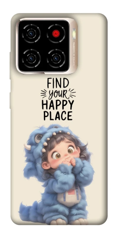 Чохол на ZTE Blade A56 Happy Place фото 1 з 1