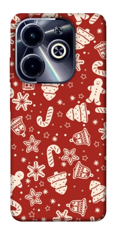 Чохол на Infinix Hot 40i Новорічний v3 фото 1 з 1