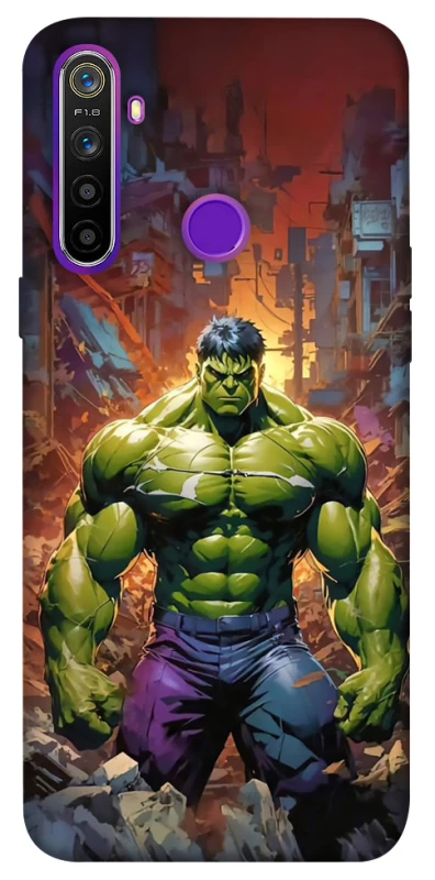 Чехол на Realme 5 Hulk фото 1 из 1