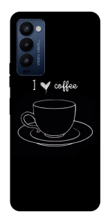 Чехол на TECNO Camon 18 Pro Black coffee фото 1 из 1