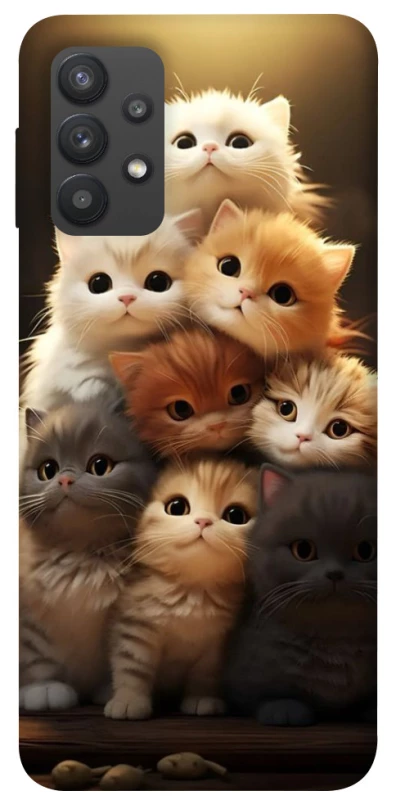 Чехол на Samsung Galaxy A32 (A325F) 4G Чехол Kittie Love v2 фото 1 из 1