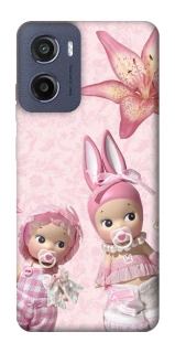 Чехол на Motorola Moto G05 Vintage Blossom Twins фото 1 из 1