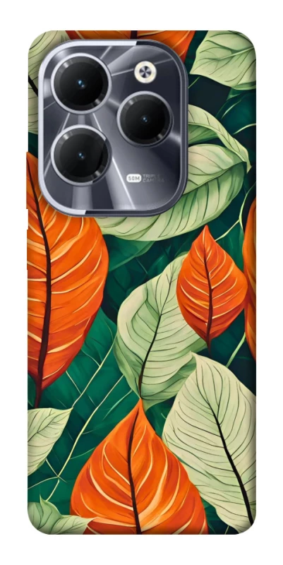 Чехол на Infinix Hot 40 Pro Leaves фото 1 из 1
