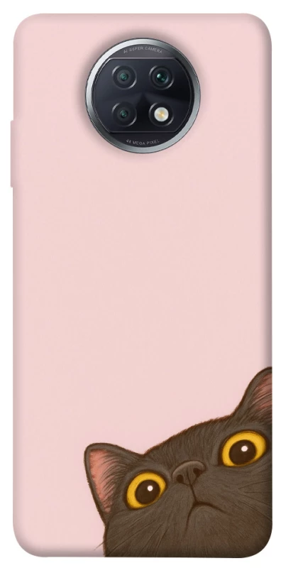 Чехол на Xiaomi Redmi Note 9 5G / Note 9T Peeping cat фото 1 из 1