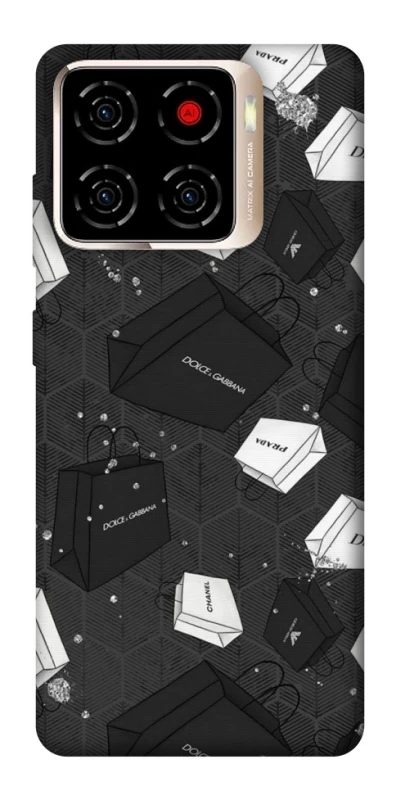 Чехол на ZTE Blade A56 Fashion collage ver.3 фото 1 из 1