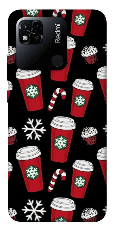 Чехол на Xiaomi Redmi 10A Новогодний v40 фото 1 из 1