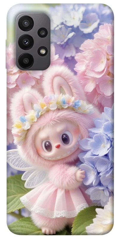Чохол на Samsung Galaxy A23 4G Labubu & Flowers ver.1 фото 1 з 1