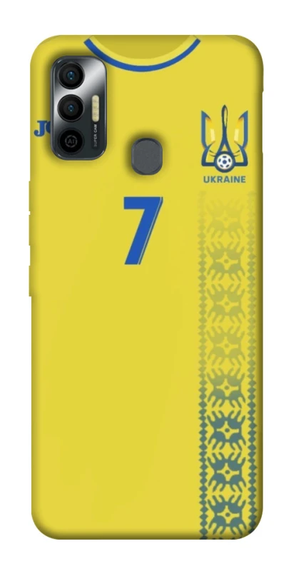 Чехол на TECNO Spark 7 UA-Football ver.3 фото 1 из 1