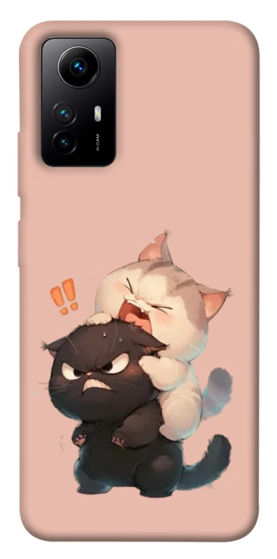 Чохол на Xiaomi Redmi Note 12S Сat and cat фото 1 з 1