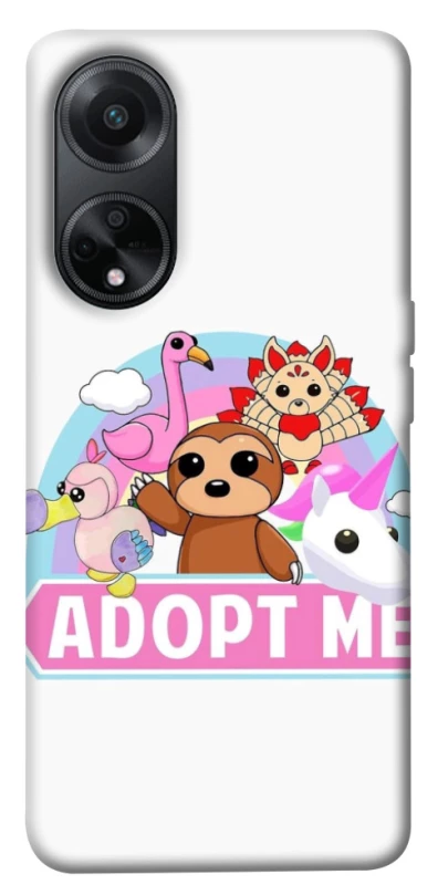 Чохол на Oppo A58 4G Adopt Me Pets Logo фото 1 з 1