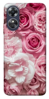 Чохол на Oppo A17 Рожеві Квіти фото 1 з 1