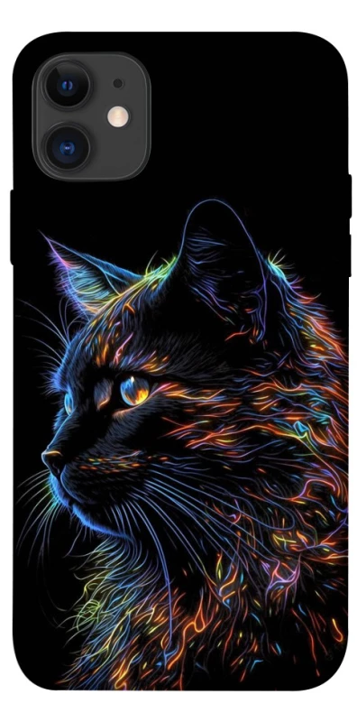 Чохол на Apple iPhone 11 (6.1") Чорний кіт фото 1 з 1