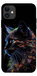 Чохол на Apple iPhone 11 (6.1") Чорний кіт фото 1 з 1