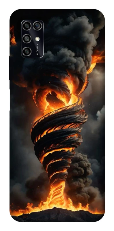 Чехол на ZTE Blade V2020 Smart Огненный торнадо фото 1 из 1