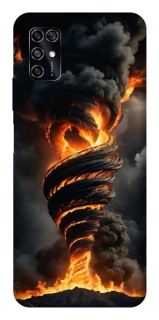 Чехол на ZTE Blade V2020 Smart Огненный торнадо фото 1 из 1