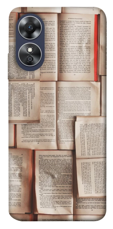 Чехол на Oppo A17 Книги фото 1 из 1