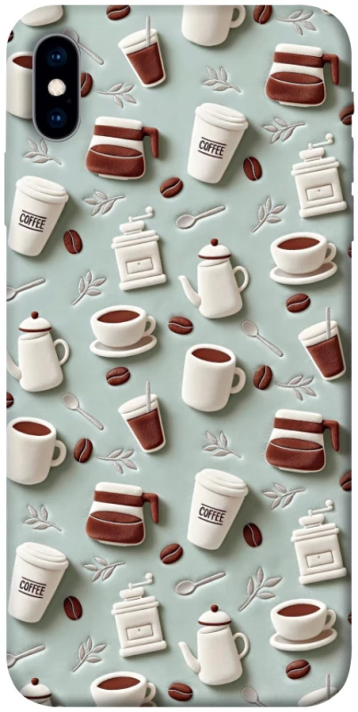 Чехол на Apple iPhone X (5.8") Your Coffee ver.2 фото 1 из 1