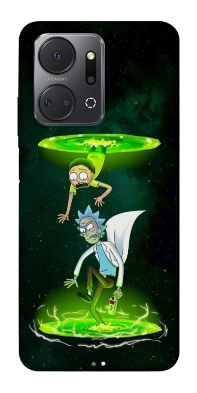 Чехол на Huawei Honor X7a Rick and Morty фото 1 из 1