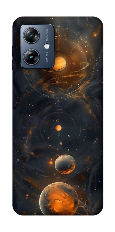 Чехол на Motorola Moto G54 Power Солнечная система фото 1 из 1