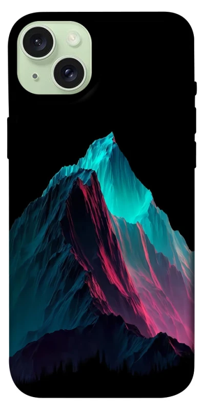Чехол на Apple iPhone 15 Plus (6.7") Neon mountains фото 1 из 1