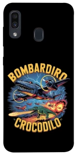 Чохол на Samsung Galaxy A20 / A30 Bombardino Crocodilo v2 фото 1 з 1