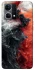 Чохол на Oppo Reno 7 4G Black and Red фото 1 з 1