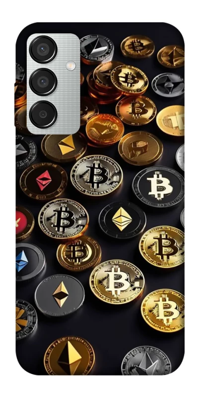 Чехол на Samsung Galaxy M15 5G Many coins фото 1 из 1