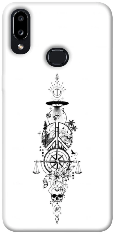 Чохол на Samsung Galaxy A10s Tattoo ver.7 фото 1 з 1