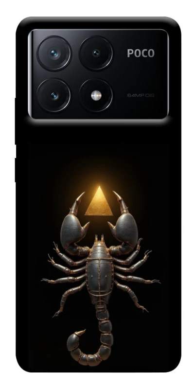 Чохол на Xiaomi Poco X6 Scorpio with Golden Triangle фото 1 з 1