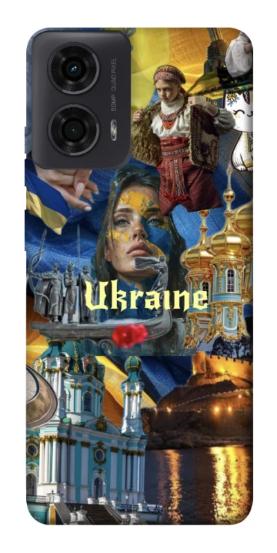Чохол на Motorola Moto G04 Ukraine style ver.3 фото 1 з 1