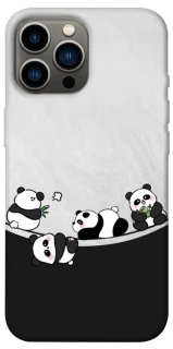 Чохол на Apple iPhone 12 Pro Max (6.7") Four pandas фото 1 з 1