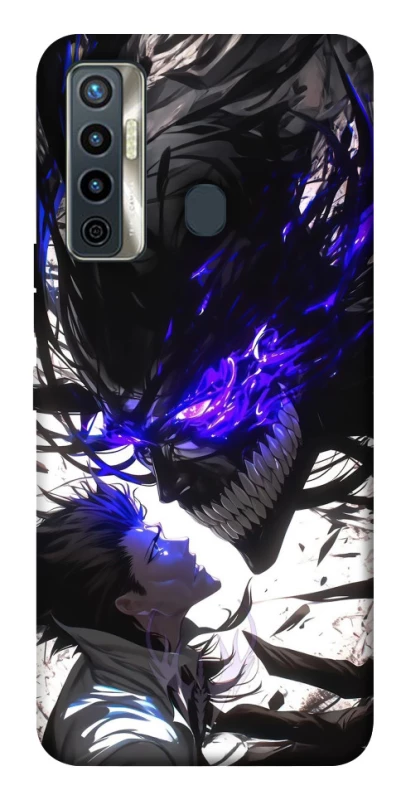 Чохол на TECNO Camon 17 Black soul anime фото 1 з 1