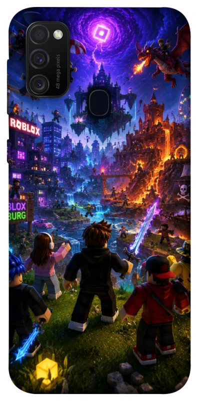Чехол на Samsung Galaxy M30s / M21 Roblox aesthetics ver.12 фото 1 из 1