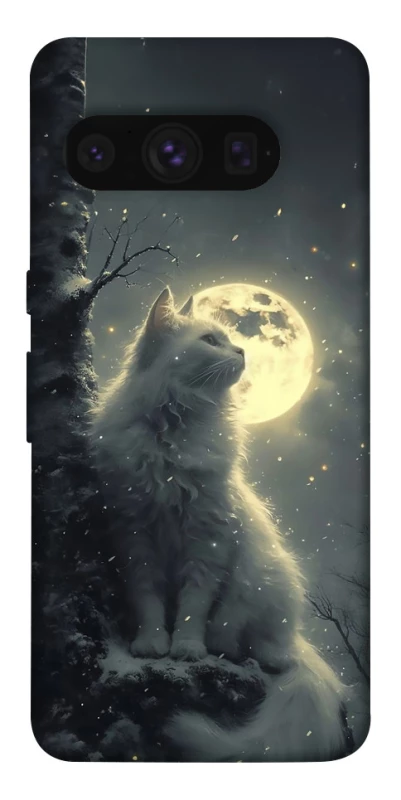 Чехол на Google Pixel 8 Pro Кот под луной фото 1 из 1