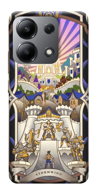 Чехол на Xiaomi Redmi Note 13 4G WOW forever stormwind фото 1 из 1