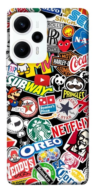 Чохол на Xiaomi Poco F5 / Note 12 Turbo brands фото 1 з 1