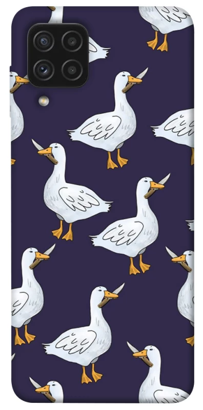 Чохол на Samsung Galaxy A22 4G Гуси з претензією фото 1 з 1