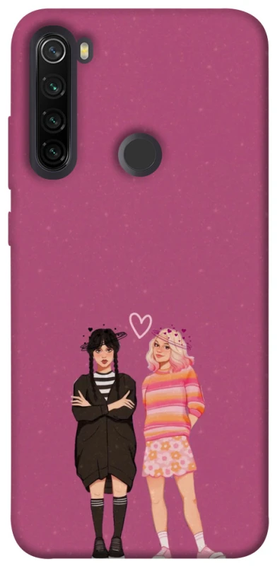 Чехол на Xiaomi Redmi Note 8T Raven & Rainbow Wednesday фото 1 из 1