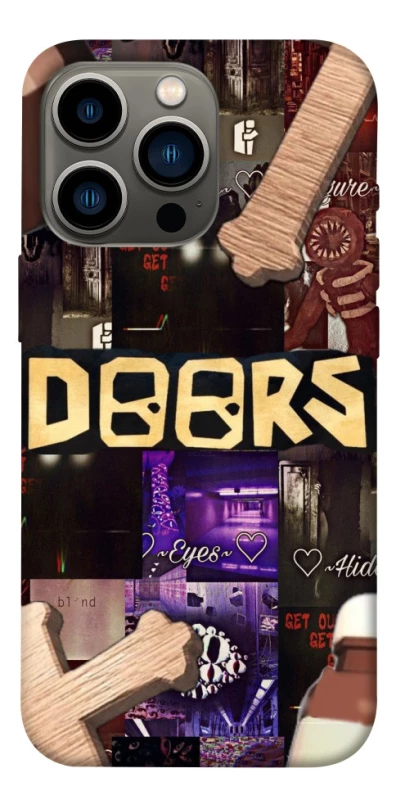 Чохол на Apple iPhone 13 Pro (6.1") Roblox doors dark mode фото 1 з 1
