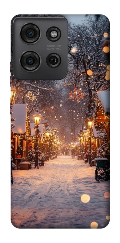 Чохол на Motorola Moto G75 Новорічний v50 фото 1 з 1