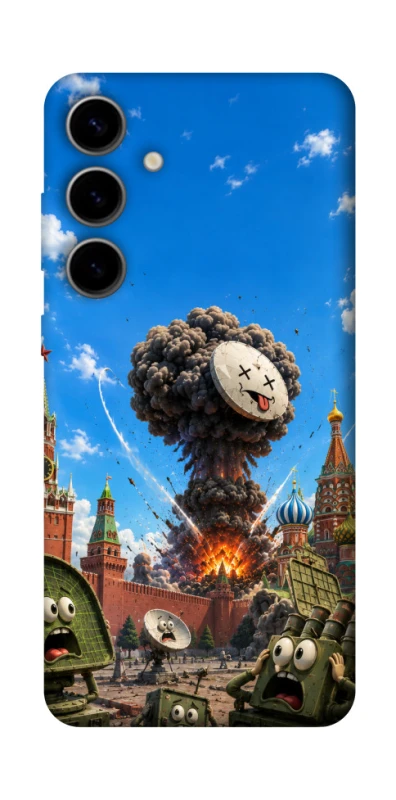 Чохол на Samsung Galaxy S25 FE Moscow never sleeps ver.7 фото 1 з 1