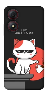 Чохол на ZTE Blade A34 4G I do what i wont фото 1 з 1