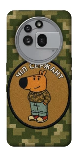 Чехол на Nothing Phone (3a) Pro Чил сержант фото 1 из 1