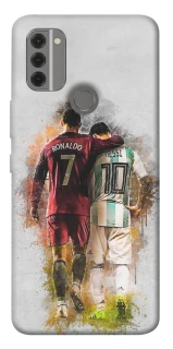 Чехол на Nokia C31 Ronaldo и Messi фото 1 из 1