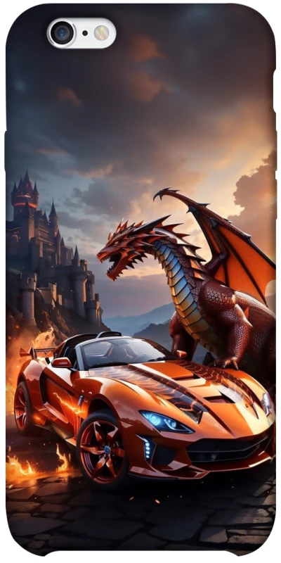 Чохол на Apple iPhone 6/6s plus (5.5") Сar and dragon фото 1 з 1