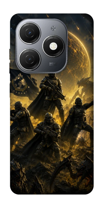 Чохол на TECNO Spark 20 HELLDIVERS ver.2 фото 1 з 1