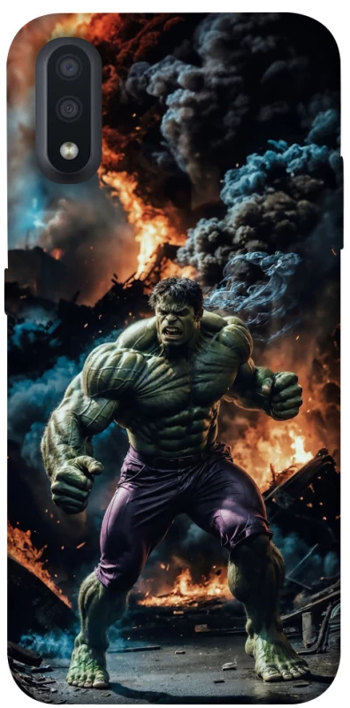 Чехол на Samsung Galaxy A01 Hulk v2 фото 1 из 1