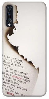 Чехол на Samsung Galaxy A70 (A705F) Стихи фото 1 из 1