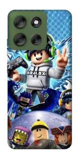 Чехол на Motorola Moto G56 5G Roblox collage ver.3 фото 1 из 1