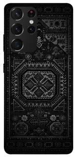 Чехол на Samsung Galaxy S21 Ultra Черный ковер фото 1 из 1